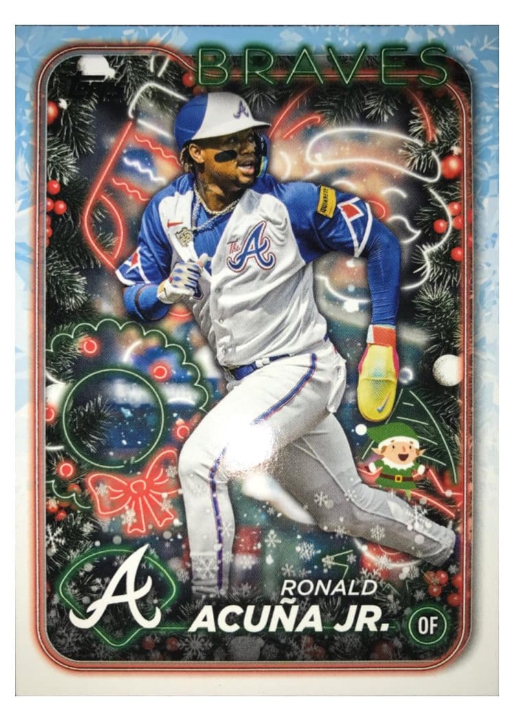 2023 Topps Holiday Hidden Elf Ronald Acuña, Jr. #HE-20 card