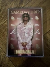 2024 Topps Big League Game Day Drip Ronald Acuña Jr. #GD-10 card