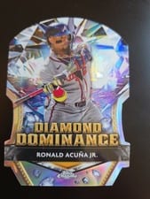 2024 Topps Chrome Update Diamond Dominance Ronald Acuña Jr. #DD-15 card