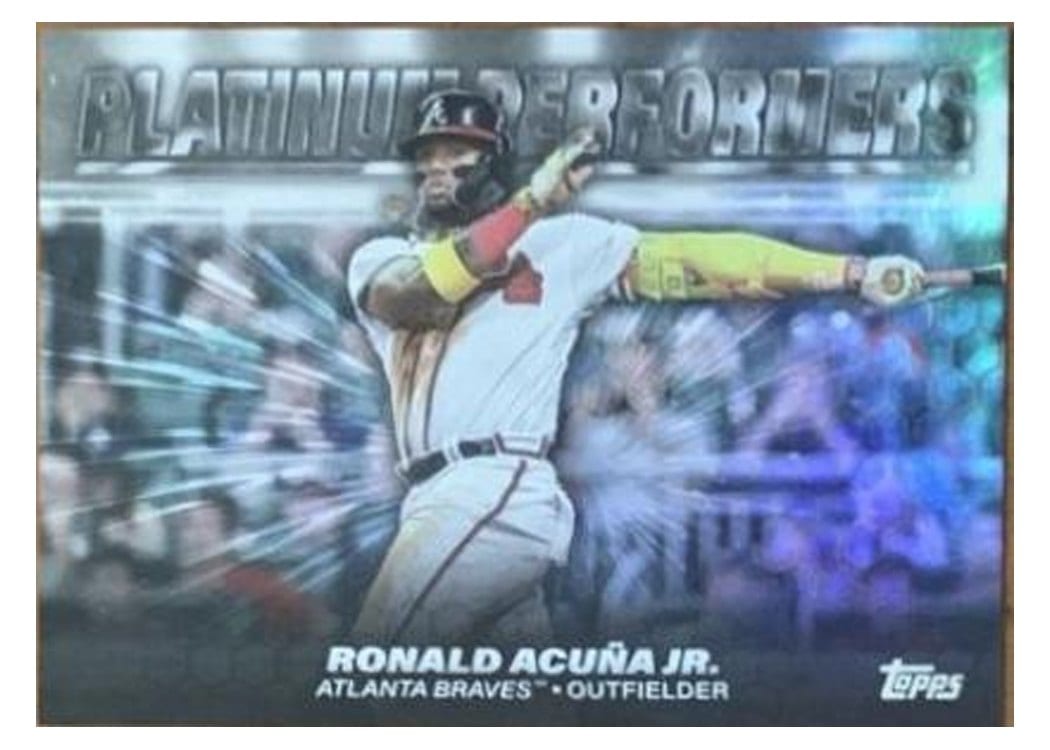 2024 Topps Platinum Performers Ronald Acuña Jr. #PP-4 card