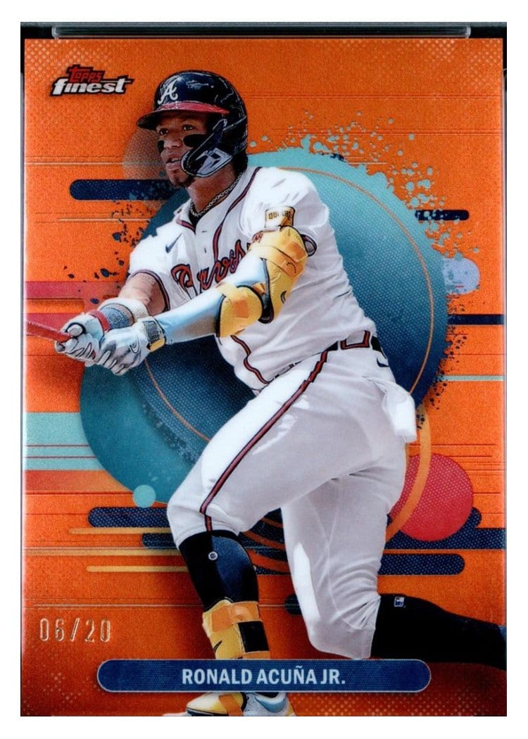 2025 Finest Base Set Ronald Acuña Jr. #123 card