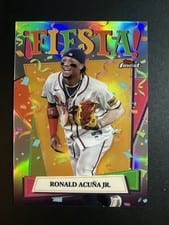 2025 Finest Fiesta! Ronald Acuña Jr. #F-5 card
