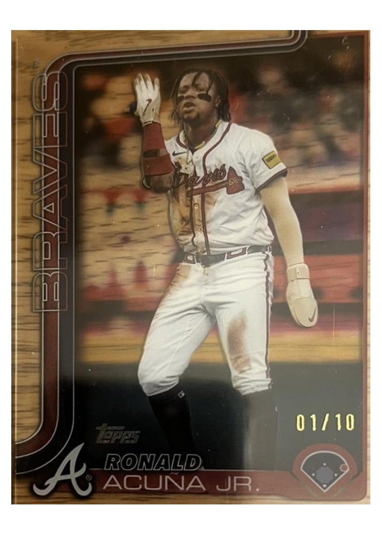 2025 Topps Ronald Acuna Jr. #207 card