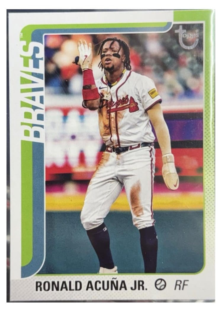 2025 Topps Ronald Acuna Jr. #207 card