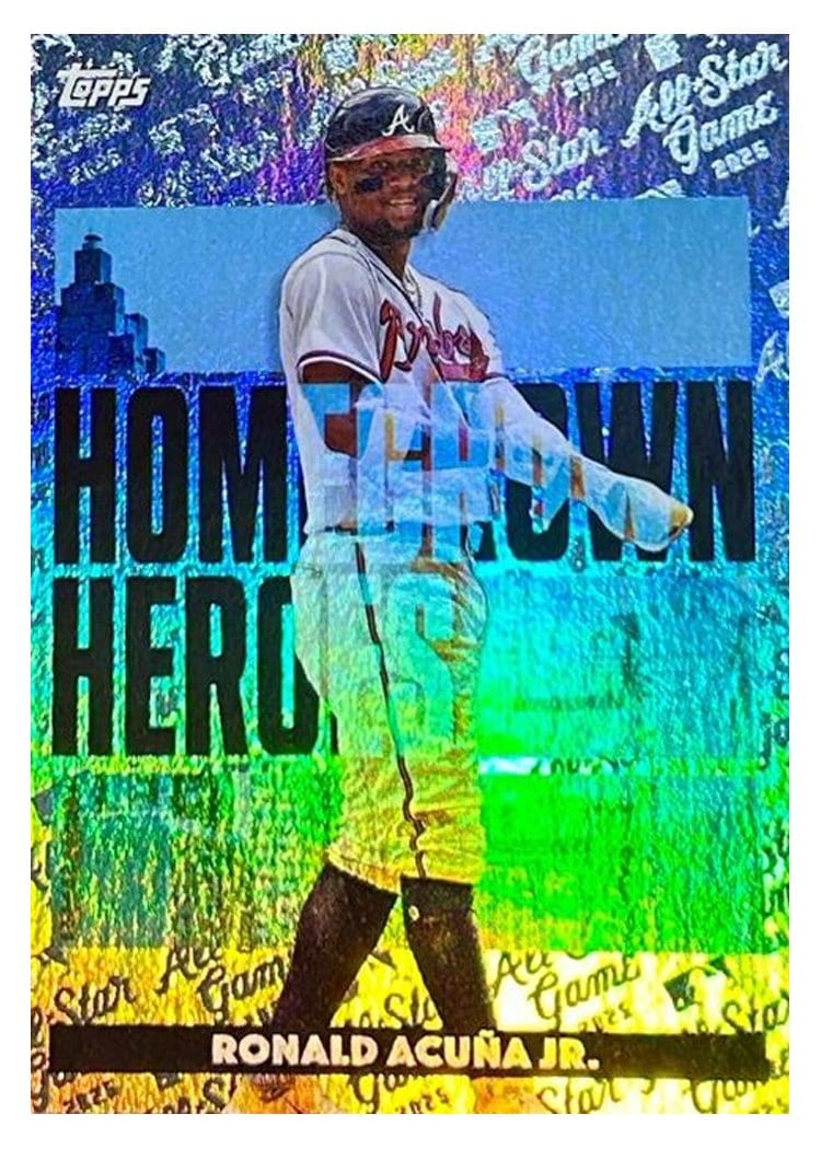 2025 Topps All Star Game Homegrown Heroes Ronald Acuña Jr. #HH-1 card