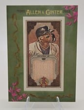 2025 Topps Allen & Ginter Allen & Ginter Mini Framed Relics Ronald Acuña Jr. #MFR-RA card