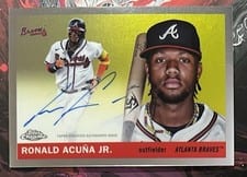2025 Topps Chrome Platinum Autographs Ronald Acuña Jr. #CPA-RA