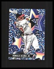 2025 Topps Cosmic Chrome StarFractor Ronald Acuña Jr. #SF-32
