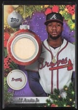 2025 Topps Holiday Relics Ronald Acuña Jr. #PR-RA