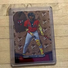 2025 Topps Pristine Monogram Ronald Acuña Jr. #M-3 card