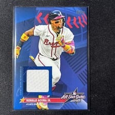 2025 Topps Update All-Star Stitches Ronald Acuña Jr. #AS-RA