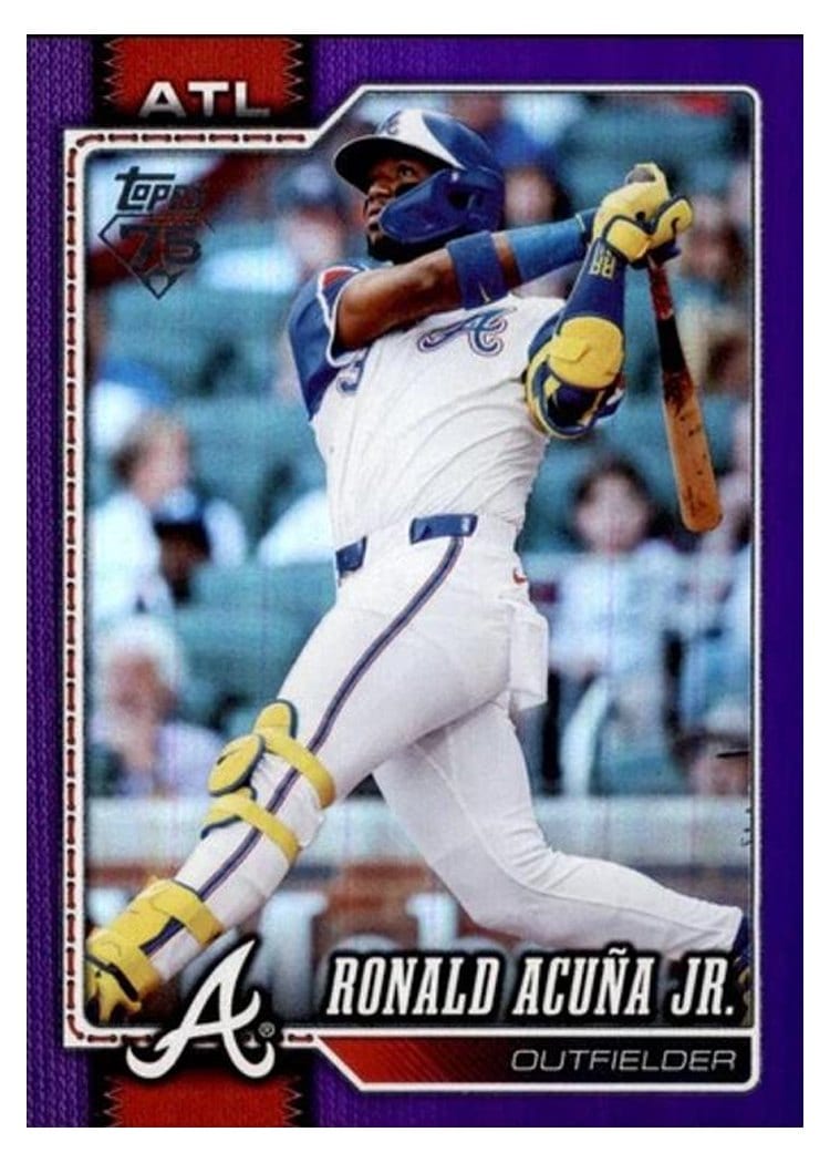 2026 Topps Ronald Acuna Jr. #50 card