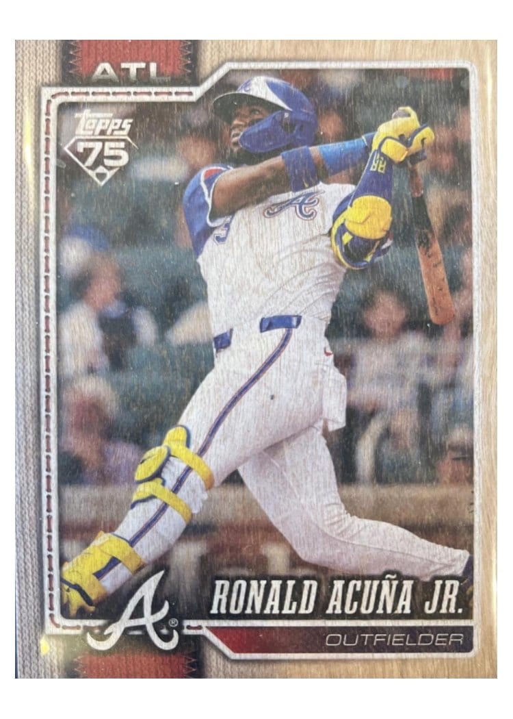 2026 Topps Ronald Acuna Jr. #50 card