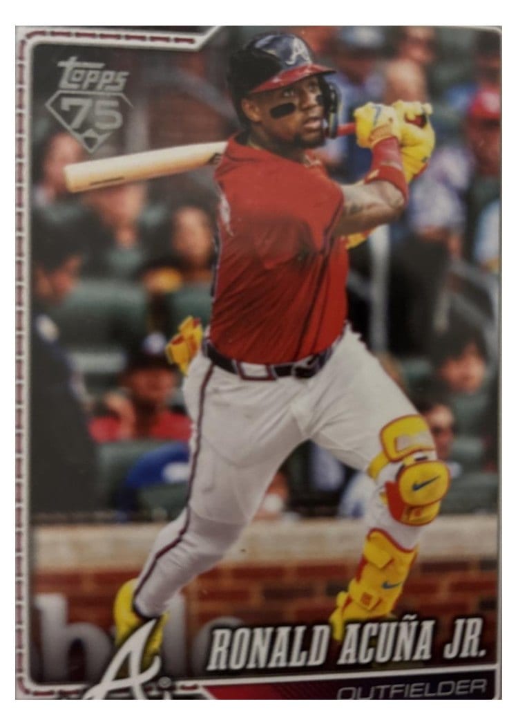 2026 Topps Ronald Acuna Jr. #50 card