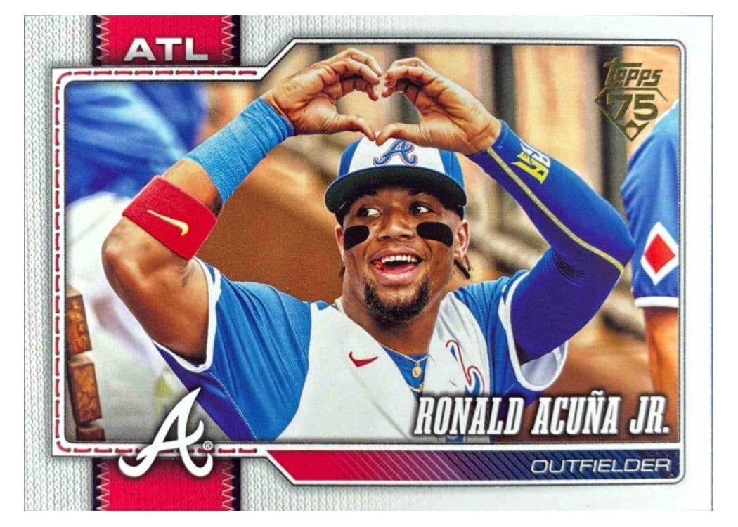 2026 Topps Ronald Acuna Jr. #50 card