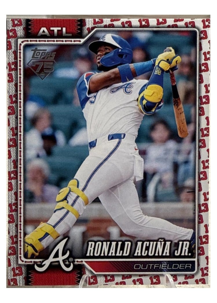 2026 Topps Ronald Acuna Jr. #50 card