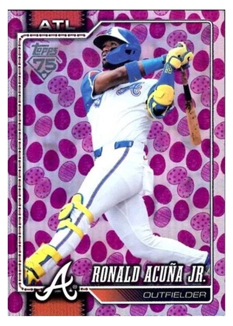 2026 Topps Ronald Acuna Jr. Holiday Eggs #50 card