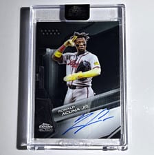 2026 Topps Chrome Black Autographs Ronald Acuña Jr. #CBA-RAJ
