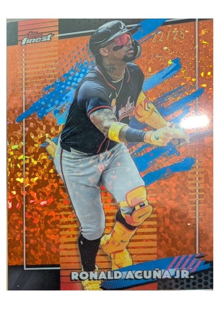 2026 Topps Finest Ronald Acuna Jr. #187 card