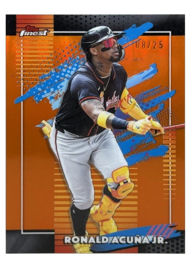 2026 Topps Finest Ronald Acuna Jr. #187 card