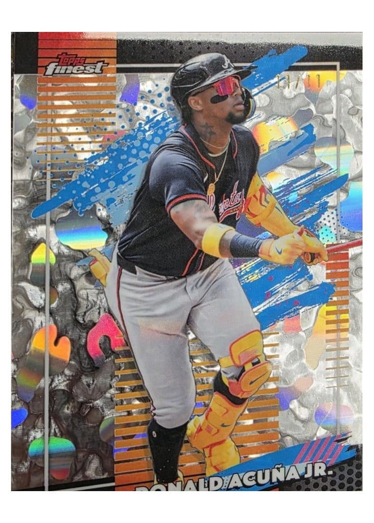 2026 Topps Finest Ronald Acuna Jr. #187 card