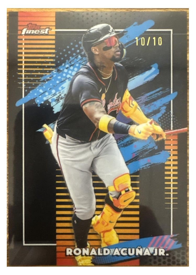 2026 Topps Finest Ronald Acuna Jr. #187 card