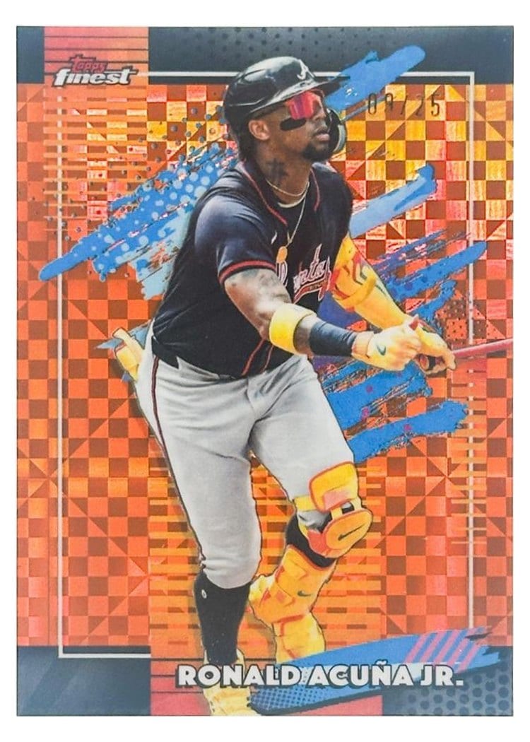 2026 Topps Finest Ronald Acuna Jr. #187 card