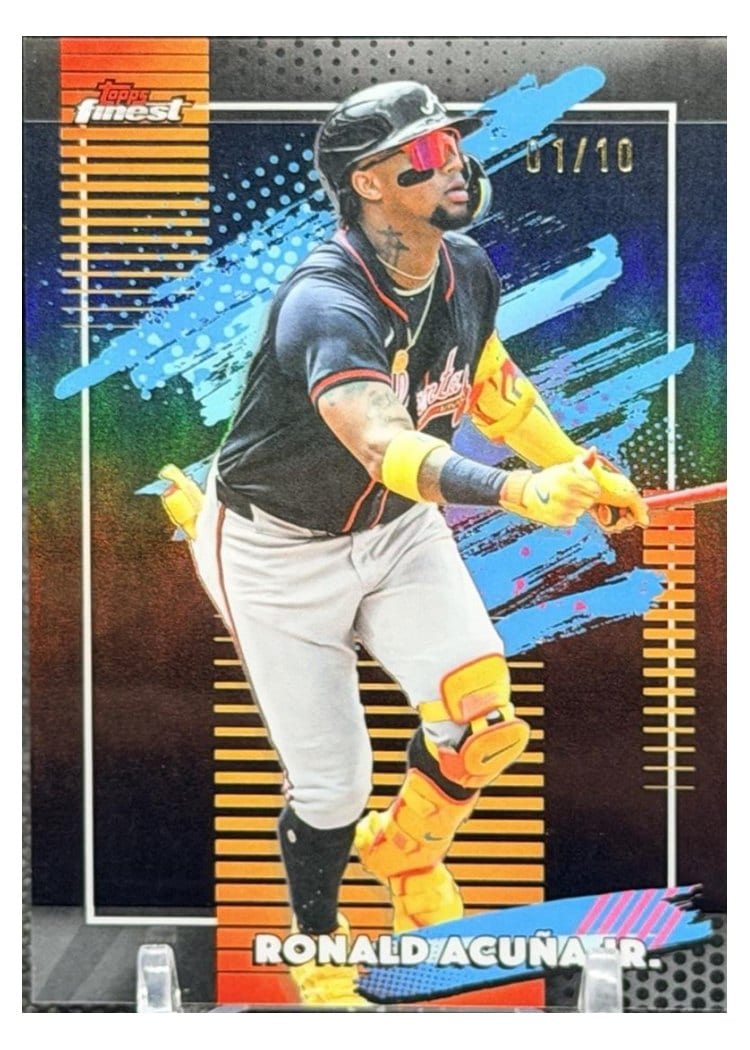2026 Topps Finest Ronald Acuna Jr. #187 card