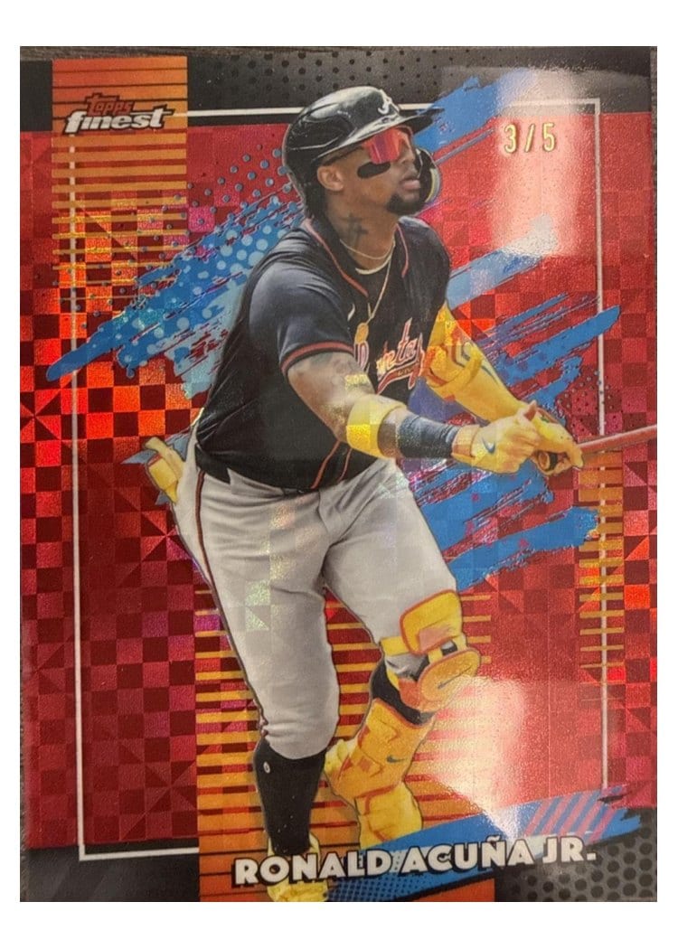 2026 Topps Finest Ronald Acuna Jr. #187 card