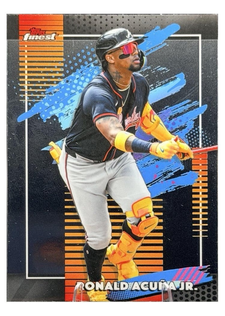 2026 Topps Finest Ronald Acuna Jr. #187 card