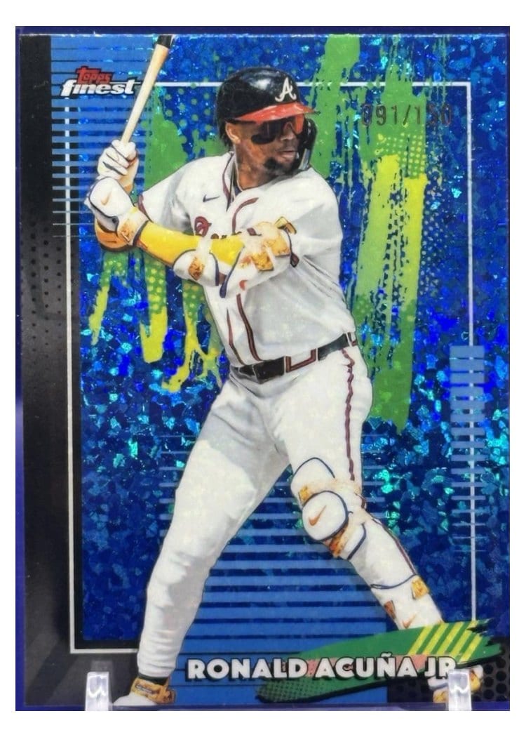 2026 Topps Finest Ronald Acuna Jr. #187 card