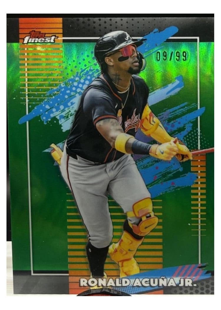 2026 Topps Finest Ronald Acuna Jr. #187 card