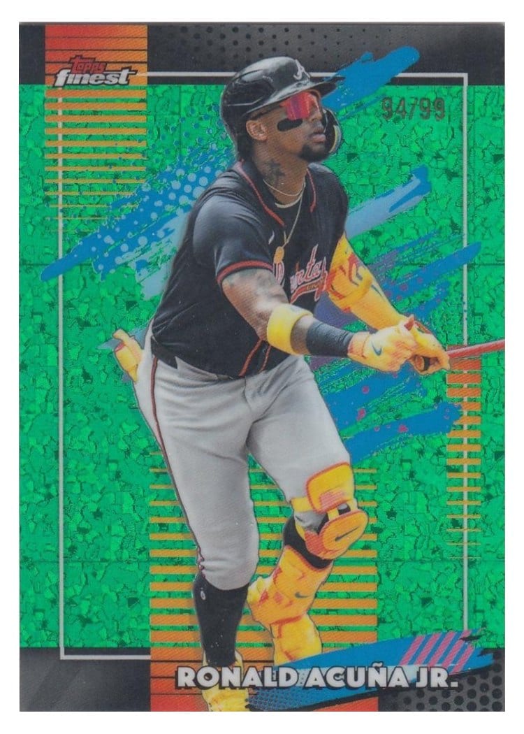 2026 Topps Finest Ronald Acuna Jr. #187 card