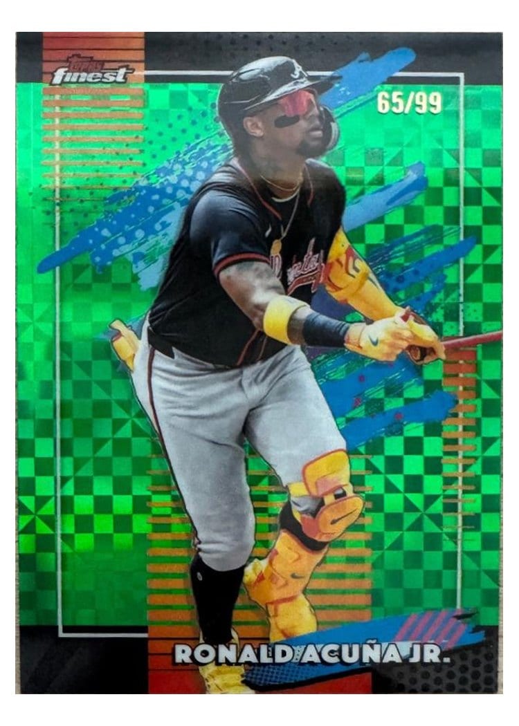 2026 Topps Finest Ronald Acuna Jr. #187 card
