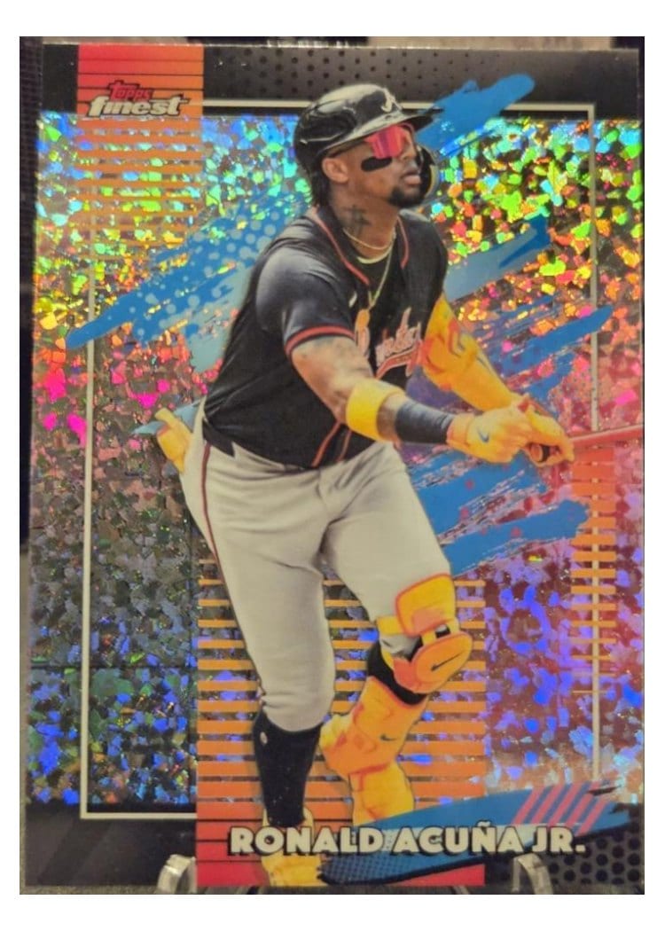 2026 Topps Finest Ronald Acuna Jr. #187 card