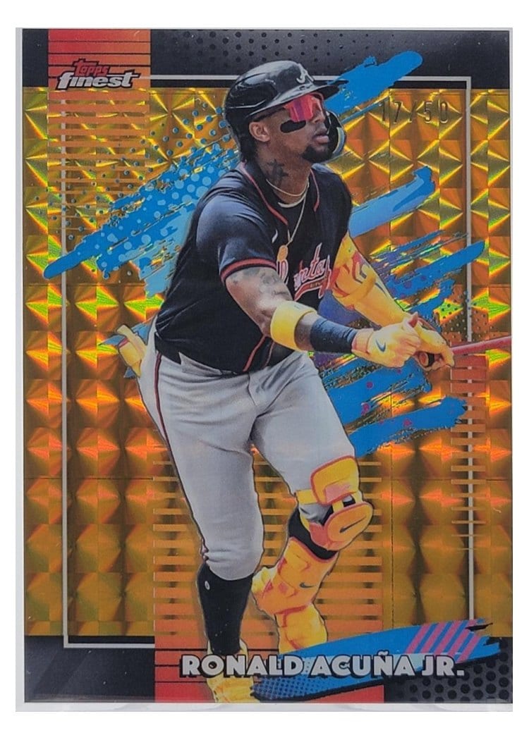 2026 Topps Finest Ronald Acuna Jr. #187 card