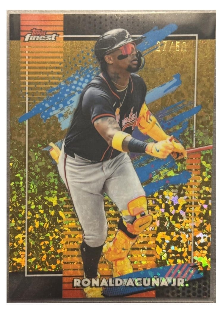 2026 Topps Finest Ronald Acuna Jr. #187 card