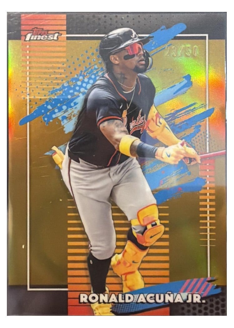 2026 Topps Finest Ronald Acuna Jr. #187 card