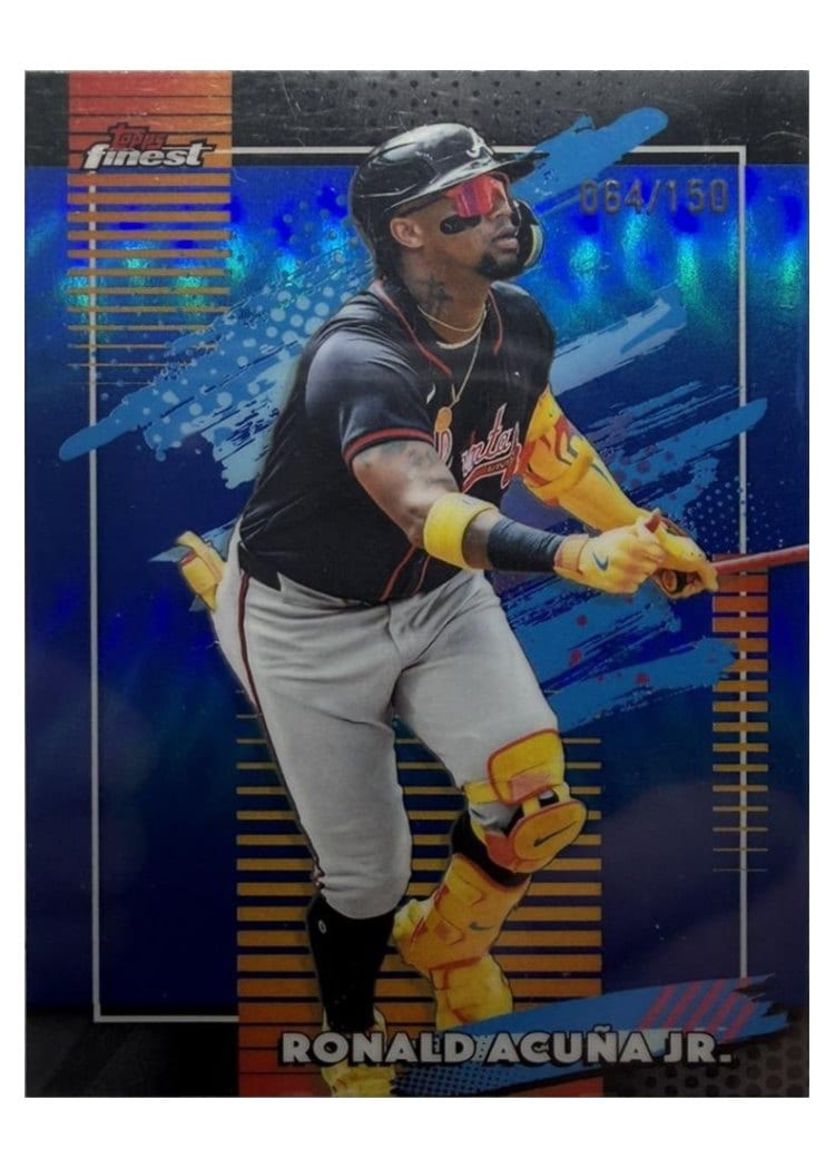 2026 Topps Finest Ronald Acuna Jr. #187 card