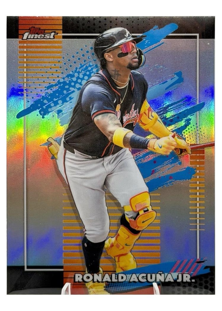2026 Topps Finest Ronald Acuna Jr. #187 card