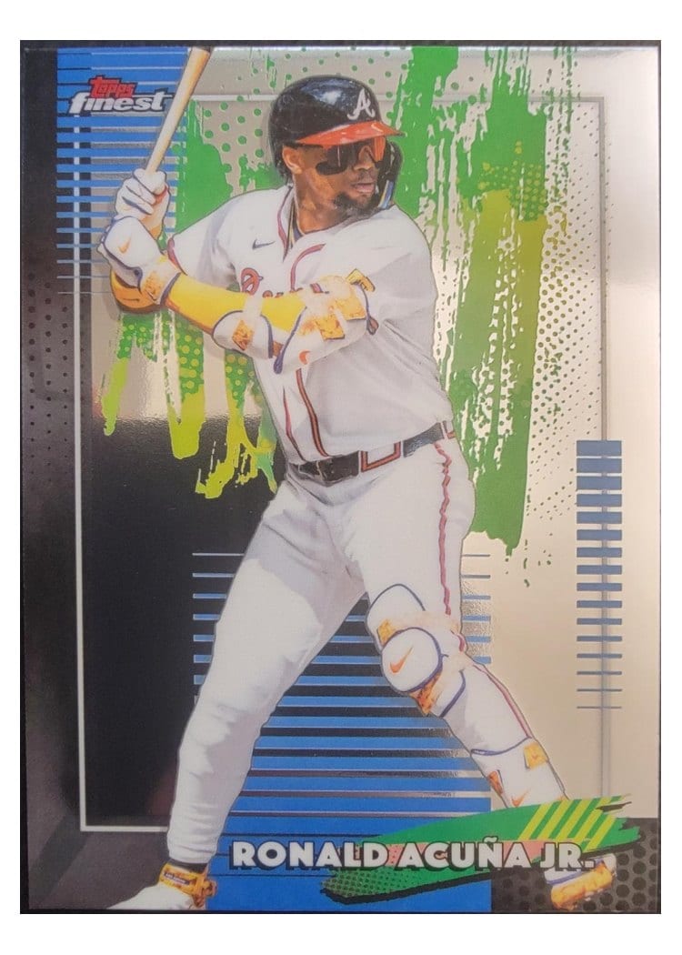 2026 Topps Finest Ronald Acuna Jr. #22 card