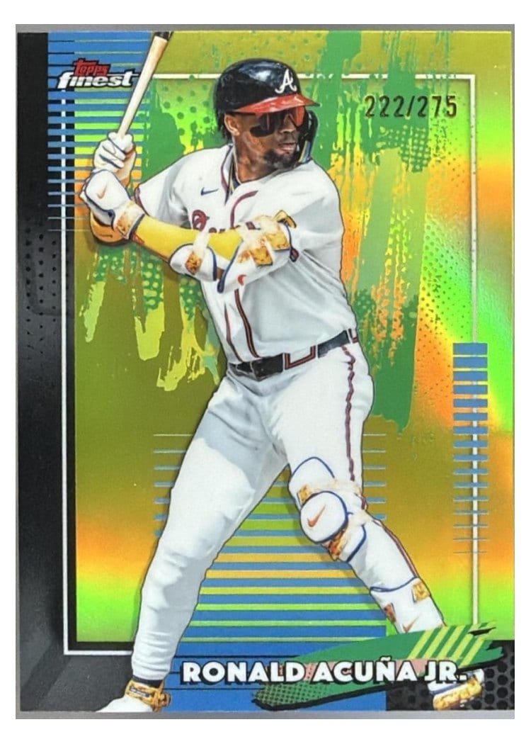 2026 Topps Finest Ronald Acuna Jr. #22 card
