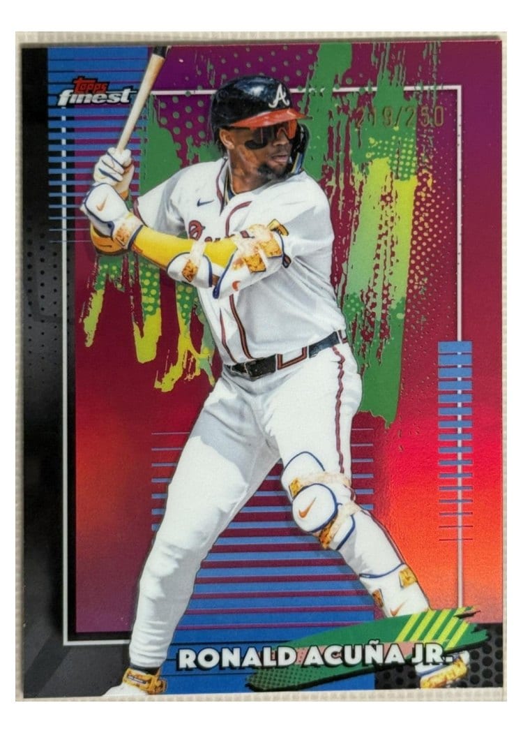 2026 Topps Finest Ronald Acuna Jr. #22 card