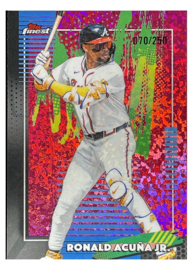 2026 Topps Finest Ronald Acuna Jr. #22 card
