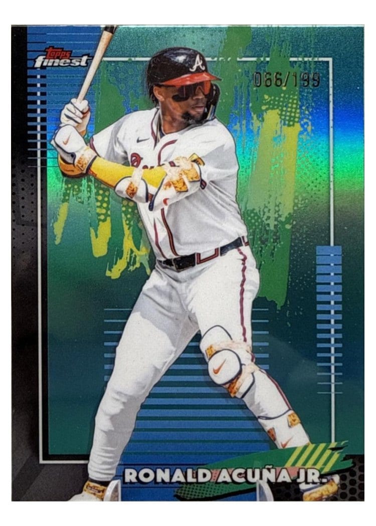 2026 Topps Finest Ronald Acuna Jr. #22 card