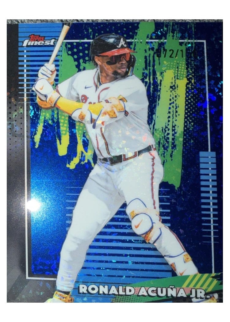 2026 Topps Finest Ronald Acuna Jr. #22 card