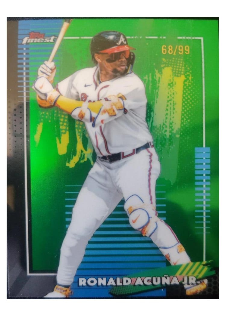 2026 Topps Finest Ronald Acuna Jr. #22 card