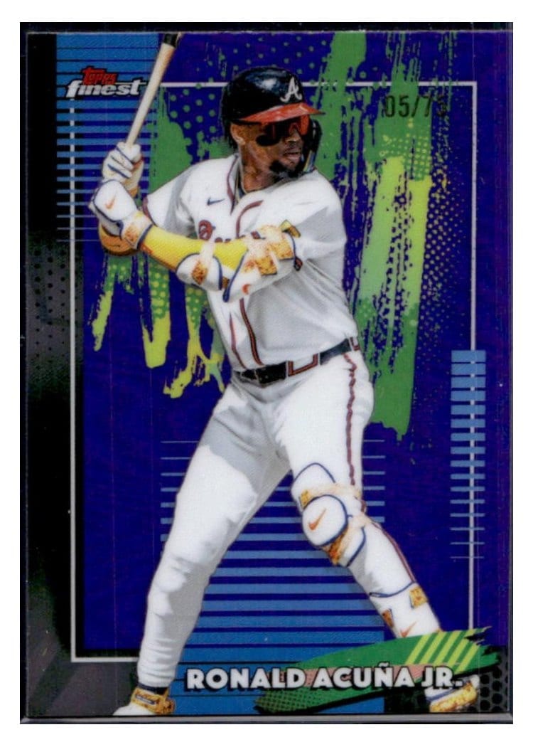 2026 Topps Finest Ronald Acuna Jr. #22 card