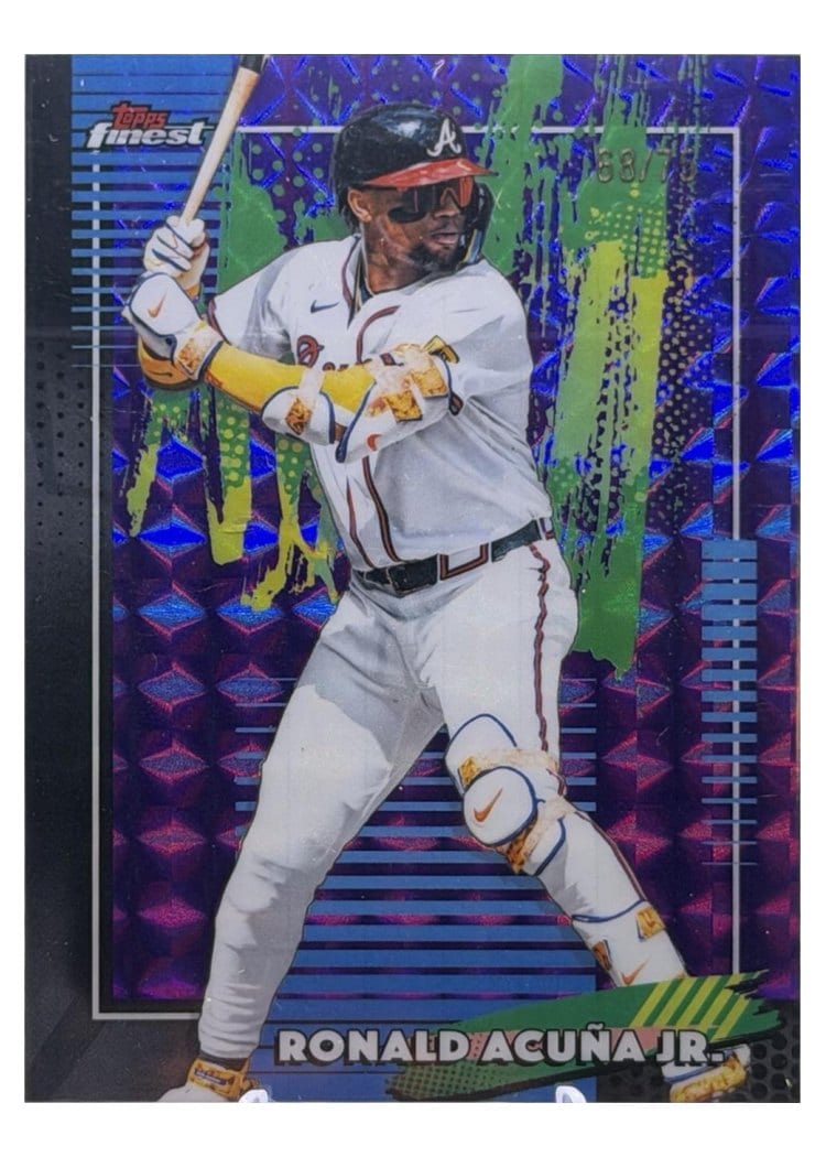 2026 Topps Finest Ronald Acuna Jr. #22 card
