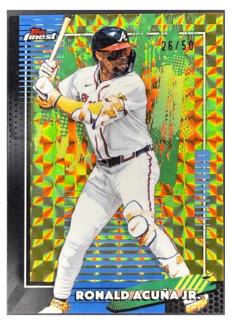 2026 Topps Finest Ronald Acuna Jr. #22 card